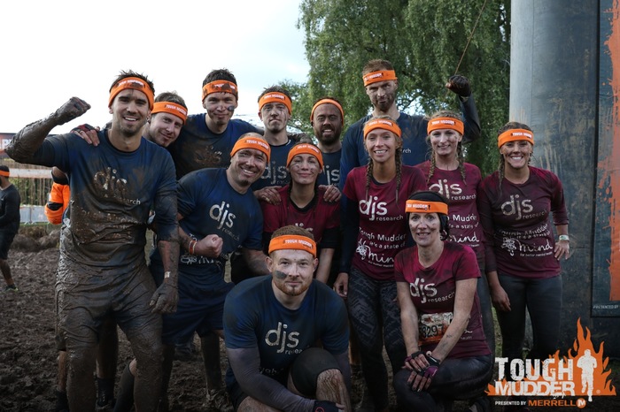 DJS Research complete Tough Mudder course to raise money for Mind